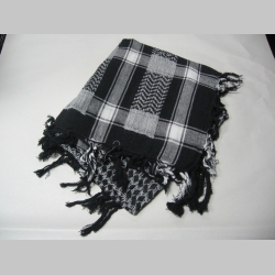 Arafatka čiernobiela 100%bavlna